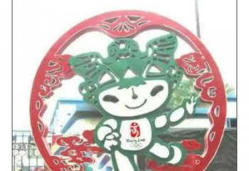 大型福娃雕塑廠家 鍛造小品 創(chuàng)意不銹鋼福娃雕塑定制