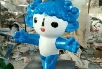 幾何福娃雕塑廠家 幼兒園小品 創(chuàng)意不銹鋼福娃雕塑價格