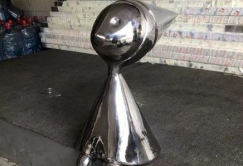 抽象人偶雕塑廠家 創意小品 戶外不銹鋼人偶雕塑定做