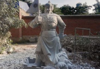 街頭岳飛雕塑廠家 大型擺件 仿古岳飛雕塑制作