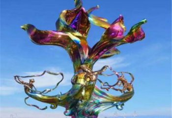 公園仙女雕塑廠家 戶外擺件 創意不銹鋼仙女雕塑廠