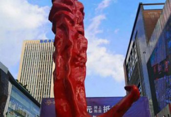 廣場辣椒雕塑廠家  現代小品  仿真不銹鋼辣椒雕塑廠