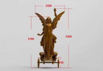 現代女神雕塑廠家 大型別墅區擺件 公園廣場女神雕塑型號