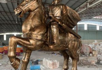 部隊(duì)騎士雕塑廠家  廣場(chǎng)小品 噴漆騎士雕塑廠