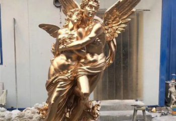 大型愛(ài)神雕塑廠家 歐式公園小品  戶外創(chuàng)意愛(ài)神雕塑擺件