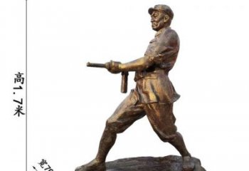 仿真士兵雕塑廠家 現代擺件 部隊士兵雕塑廠