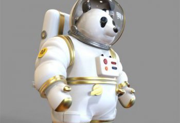 大型宇航員雕塑廠家  歐式小品  戶外宇航員雕塑擺件