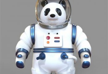 異形宇航員雕塑廠家 現(xiàn)代小品  創(chuàng)意宇航員雕塑加工廠