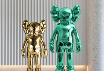 戶外外星人雕塑廠家 噴漆小品 大型外星人雕塑加工