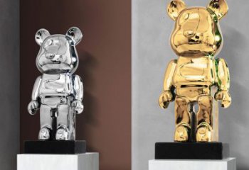 歐式外星人雕塑廠家 抽象擺件 創意電鍍外星人雕塑廠