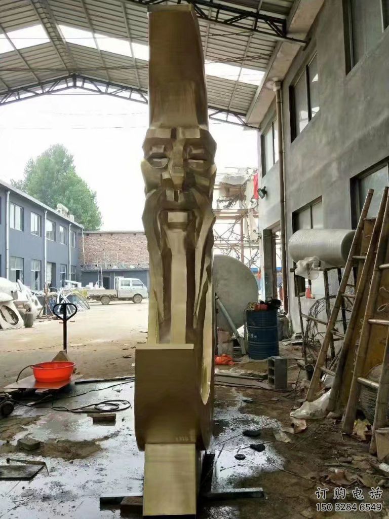 抽象月老雕塑廠家 公園小品 戶外月老雕塑廠