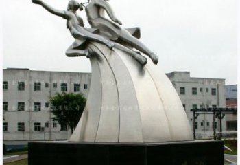 希望校園人物雕塑廠家 教育校園小品 戶外校園人物雕塑廠