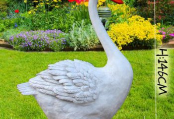 仿真家禽雕塑廠家 現(xiàn)代擺件 戶外不銹鋼家禽雕塑小品