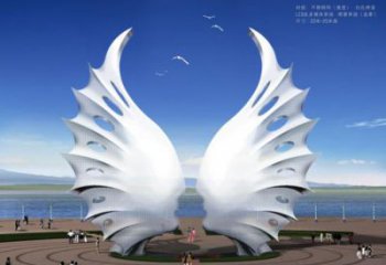 噴漆海洋生物雕塑廠家 中式村口小品 草地海洋生物雕塑擺件