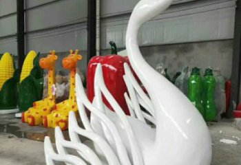 定價園林天鵝雕塑 風景區(qū)仿真雕塑 廣場小品