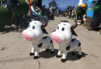 生產(chǎn)城市狗雕塑 風(fēng)景區(qū)彩繪雕塑 抽象擺件