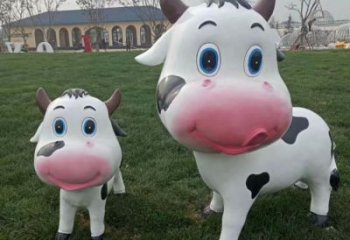 抽象狗雕塑 店門口彩繪雕塑 步行街?jǐn)[件