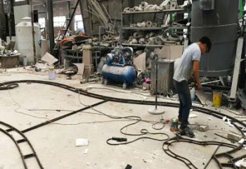 制作大門口扇子雕塑廠家 發光公園雕塑 仿真扇形雕塑