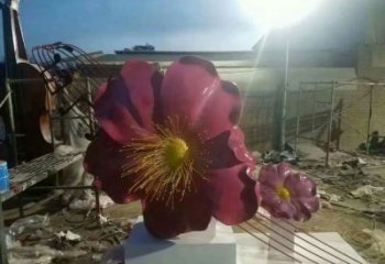 標準創意指環雕塑 啞光標識雕塑 公園戒指環雕塑效果圖