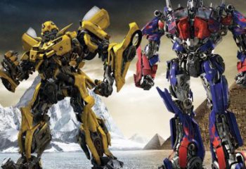 通用大黃蜂機器人雕塑