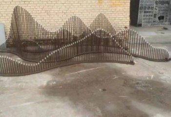 景觀館假山雕塑,鍍銅景觀雕塑,鍍銅工藝