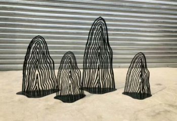 鏤空假山雕塑,仿古景觀雕塑,仿古擺件