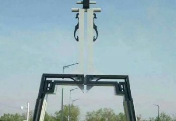 馬頭琴雕塑精選，室外軟裝，不銹鋼馬頭琴雕塑廠家