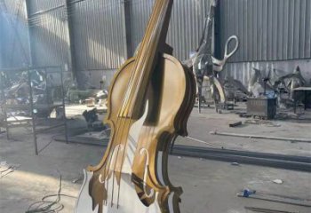 小提琴雕塑供給,街道標(biāo)識(shí),不銹鋼小提琴雕塑供應(yīng)