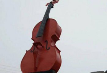 小提琴雕塑精品,小區(qū)雕塑,不銹鋼小提琴雕塑提供