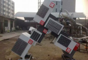 幾何體雕塑定做,多彩藝術,不銹鋼幾何體雕塑選用