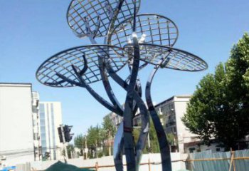 蘑菇樹雕塑精品，景觀概念，現(xiàn)代鏤空蘑菇樹雕塑通用