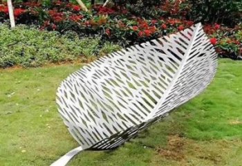 鏤空樹葉雕塑制作，公園雕塑，鐵藝樹葉雕塑常用