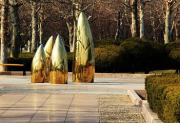 竹筍雕塑制造,戶外擺放,不銹鋼竹筍雕塑定制廠家