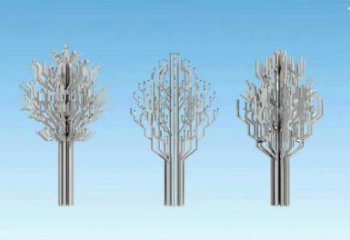 風鈴樹雕塑生產，公園小品，不銹鋼風鈴樹雕塑廠家指用