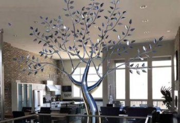 風鈴樹雕塑優價，小區擺件，不銹鋼風鈴樹雕塑精選