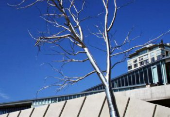 樹干雕塑定做,公園小品,不銹鋼樹干雕塑點擊