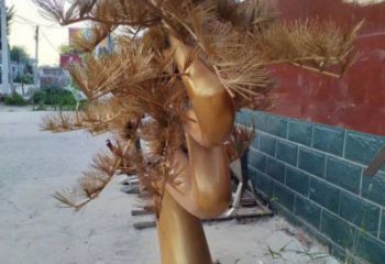 庭院松樹(shù)雕塑