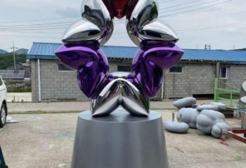 心心相印雕塑展品,公園小品,城市雕塑供需