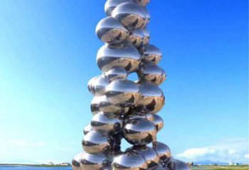 戶外景觀石雕塑，鍍銅景觀雕塑，鏡面工藝