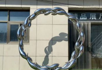 金魚景觀雕塑精品，小區雕塑，景觀圓環金魚雕塑提供