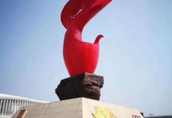 景觀火炬雕塑供應，校園雕塑，不銹鋼火炬雕塑供求