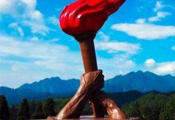 現代火炬雕塑承接，歐式風格，不銹鋼火炬雕塑精選