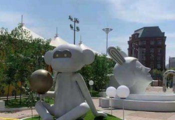 白鋼人頭像雕塑提供，露天雕塑，鏡面人頭像雕塑承接