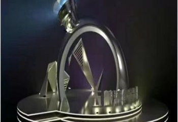 景觀鉆戒雕塑批發，拉絲工藝，景觀鉆戒雕塑承接