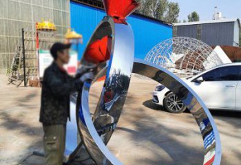 鉆戒雕塑制作專供，園林裝飾，建筑鉆戒雕塑廠家