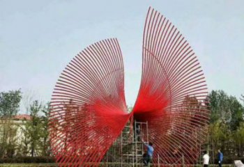 步行街鳳尾雕塑