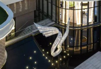 天使之翼雕塑提供，露天雕塑，翅膀雕塑生產承接