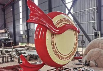 房地產(chǎn)大鼓雕塑