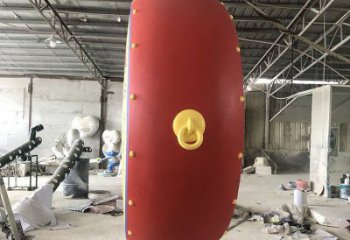 鑼鼓雕塑標志精選，街頭藝術，公園不銹鋼鑼鼓雕塑承接