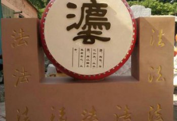 鐵缸雕塑承接，校園雕塑，鐵鼓雕塑定制供應(yīng)